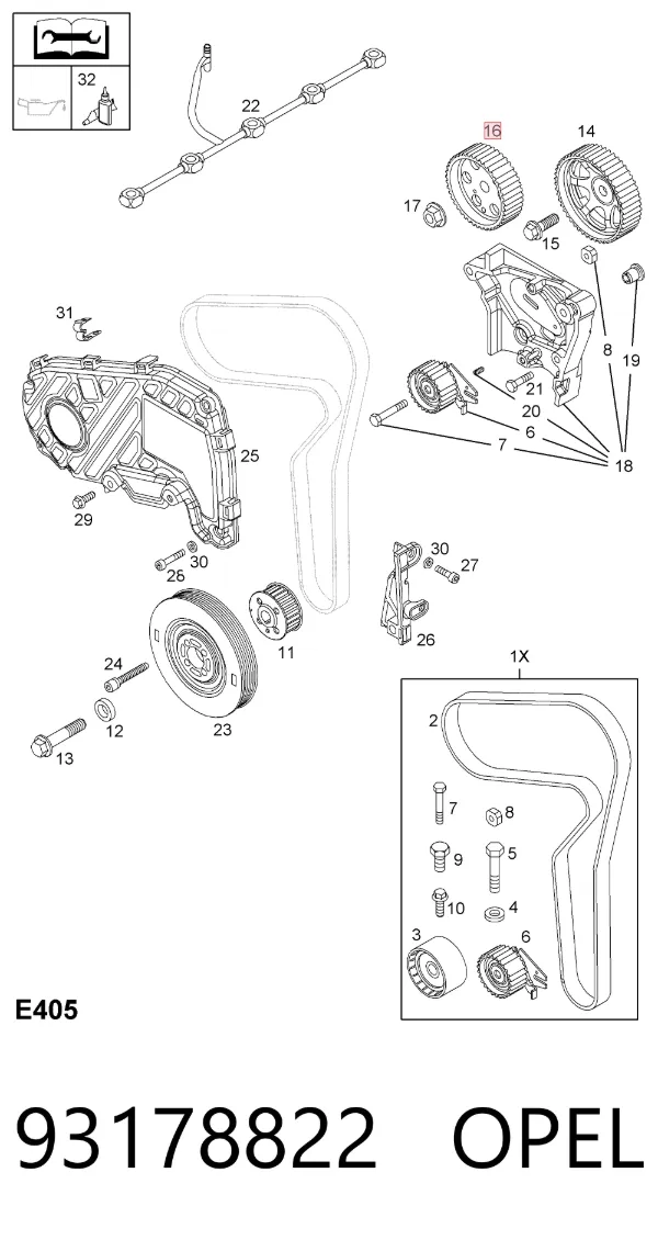  93178822 Opel
