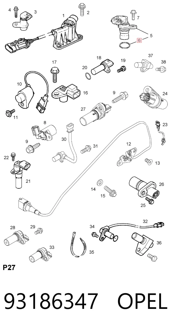  93186347 Opel