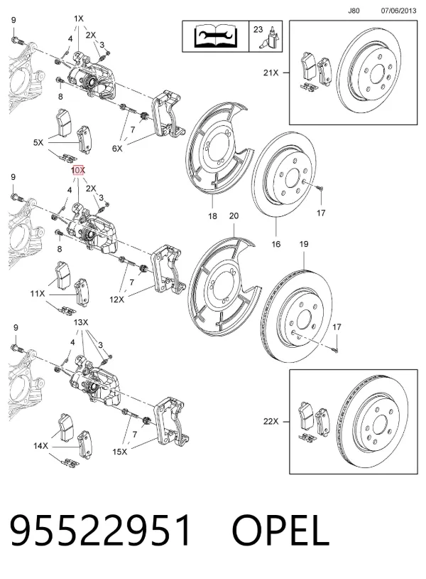  95522951 Opel