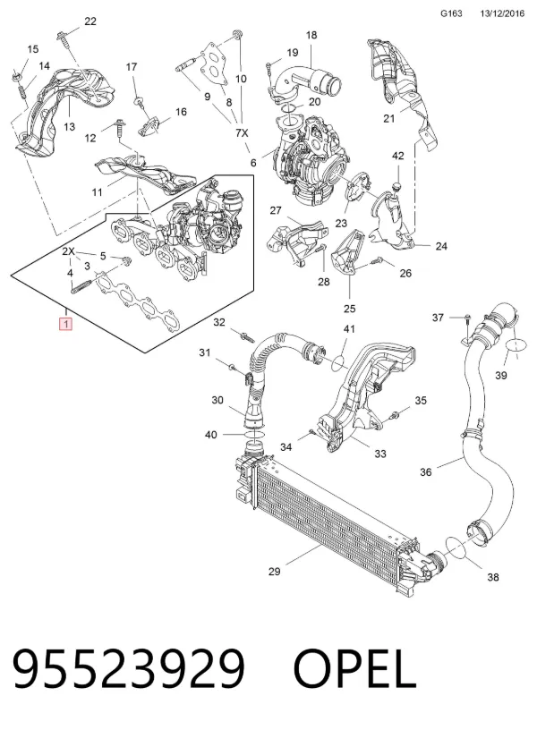  95523929 Opel