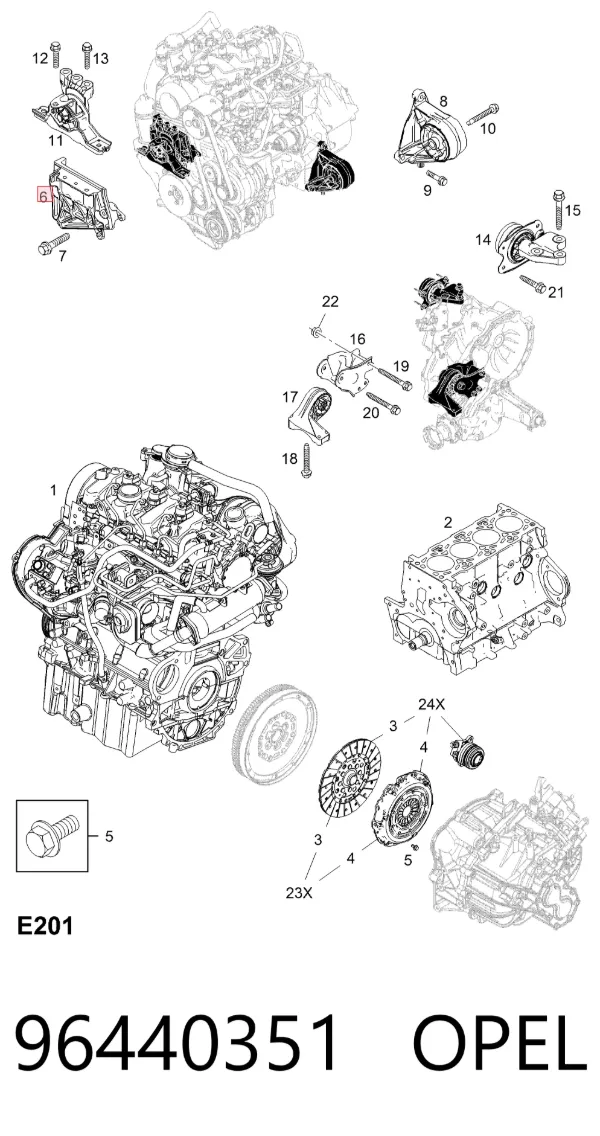  96440351 Opel