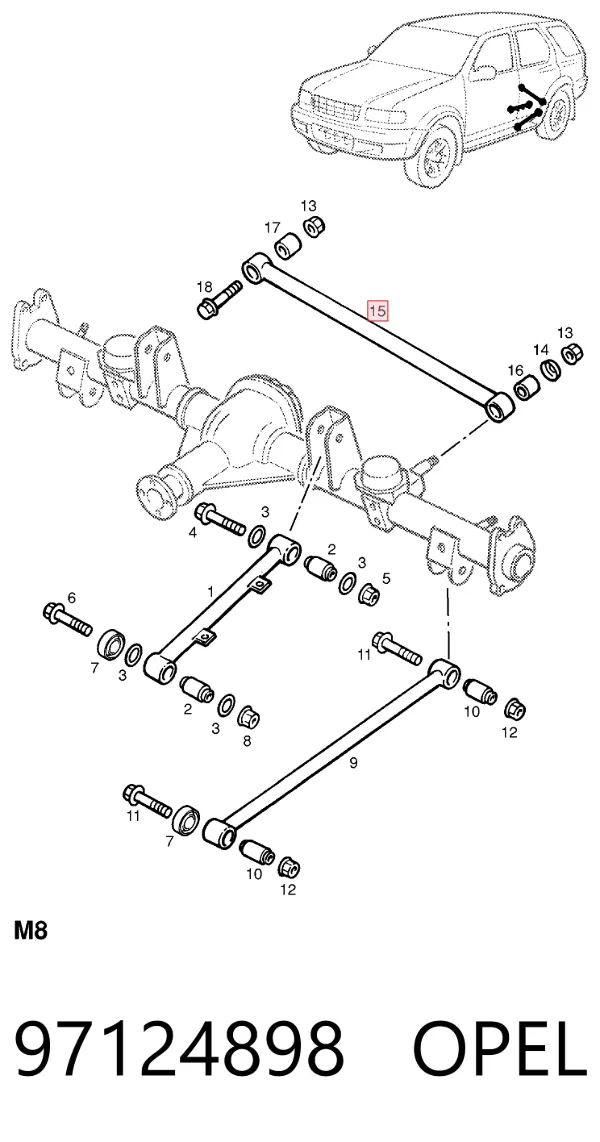  97124898 Opel