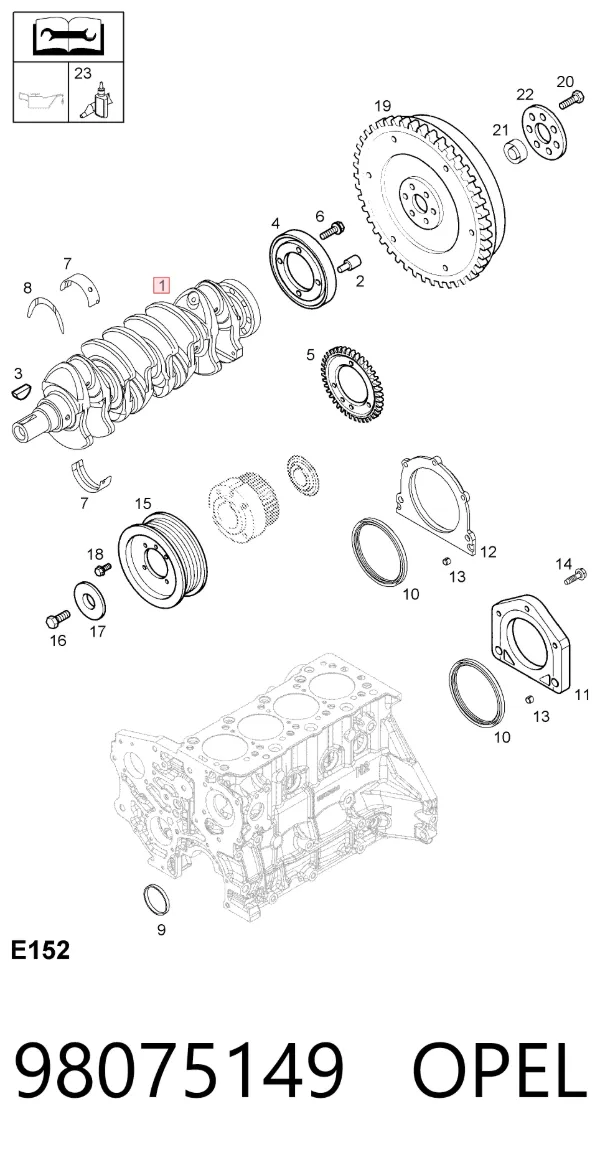  98075149 Opel