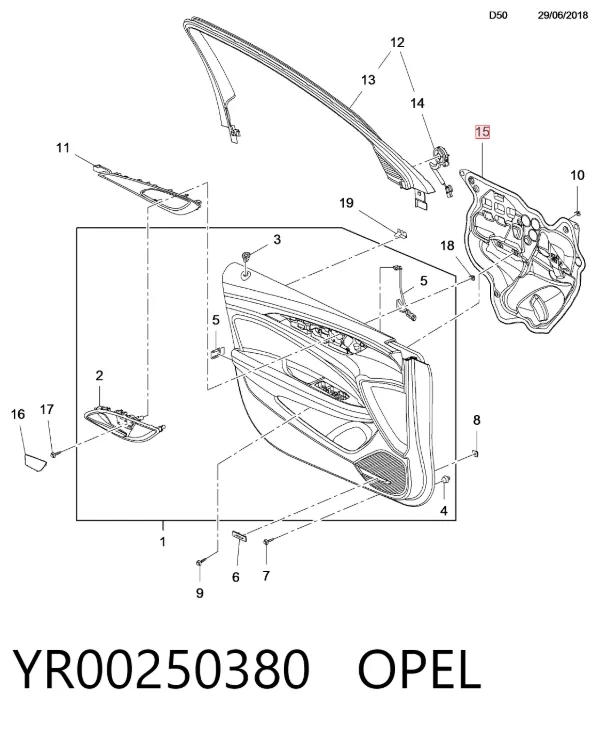  YR00250380 Opel