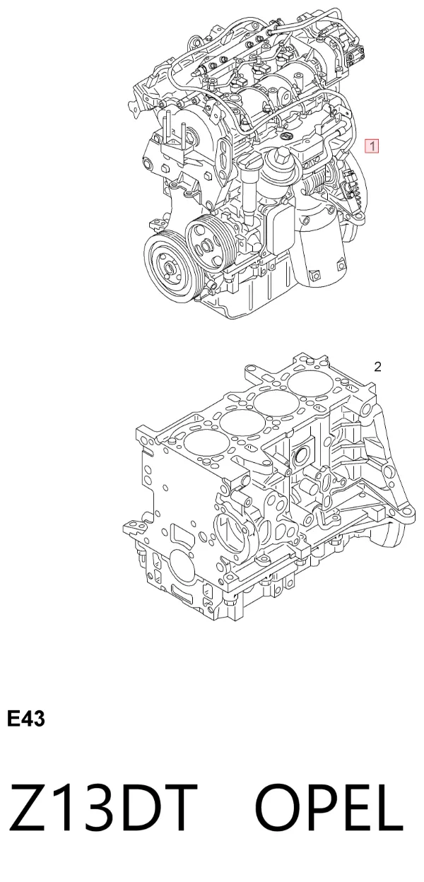 Двигун Z13DT Opel