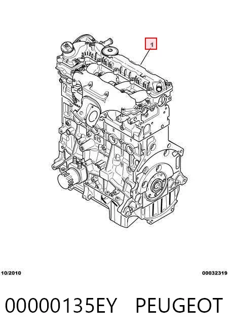Двигун 00000135EY Peugeot/Citroen