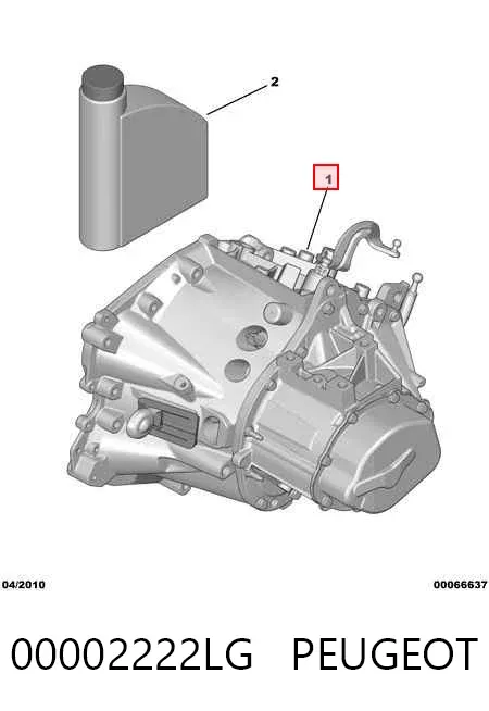 Коробка передач Peugeot 307 3A, 3C