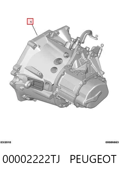 Коробка передач Peugeot 207 SW
