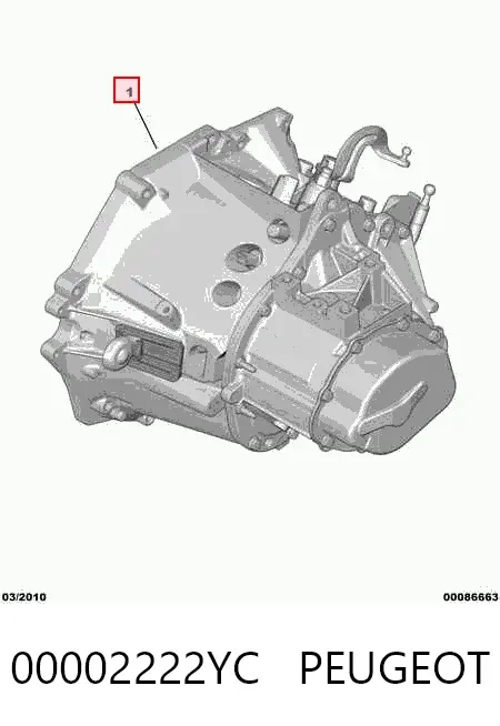 Коробка передач Citroen C3 Picasso
