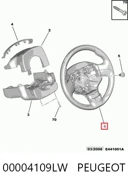 Кермо Citroen C3 Picasso