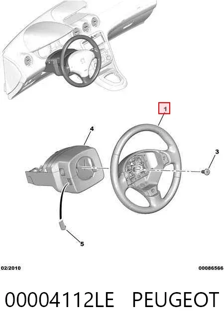 Кермо Peugeot 308 SW I