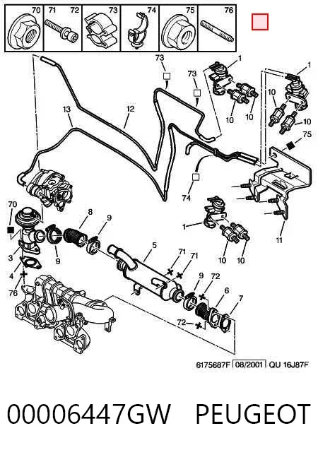 Фільтр салону 00006447GW Peugeot/Citroen