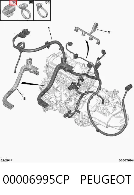  00006995CP Peugeot/Citroen
