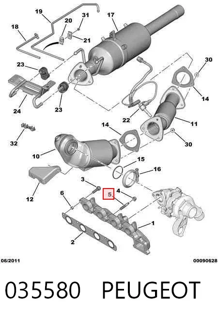  035580 Peugeot/Citroen