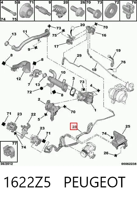  1622Z5 Peugeot/Citroen