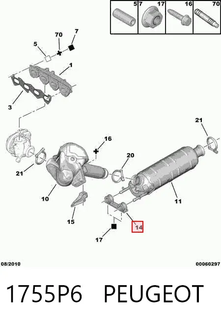  1755P6 Peugeot/Citroen