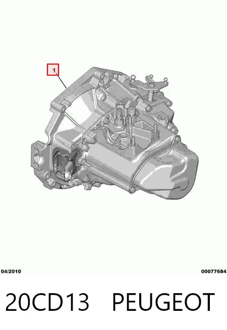 Коробка передач 20CD13 Peugeot/Citroen