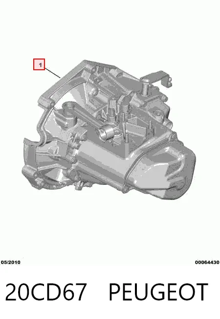 Коробка передач 20CD67 Peugeot/Citroen