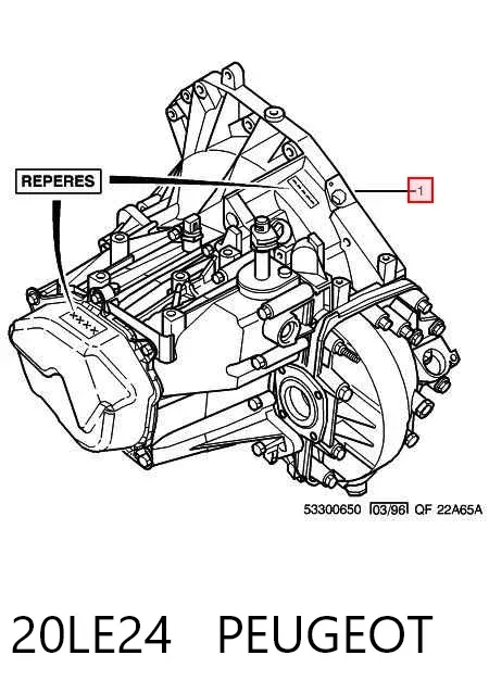 Коробка передач Peugeot 806 221