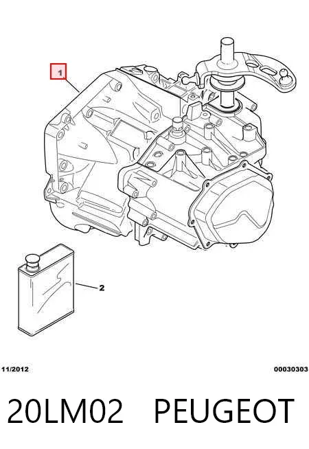 Коробка передач Peugeot 406 8C