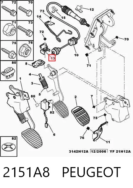  2151A8 Peugeot/Citroen