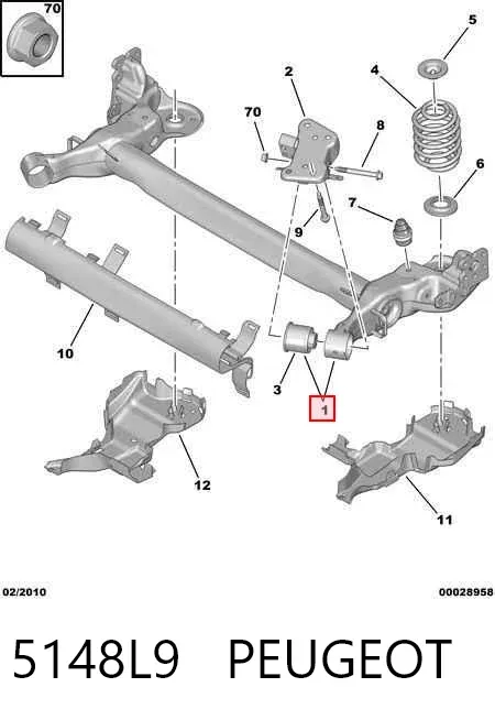  5148L9 Peugeot/Citroen