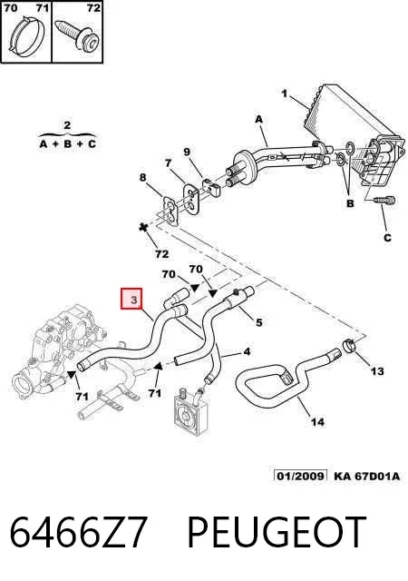  6466Z7 Peugeot/Citroen