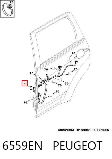  6559EN Peugeot/Citroen