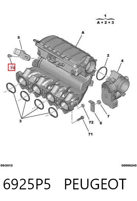  6925P5 Peugeot/Citroen