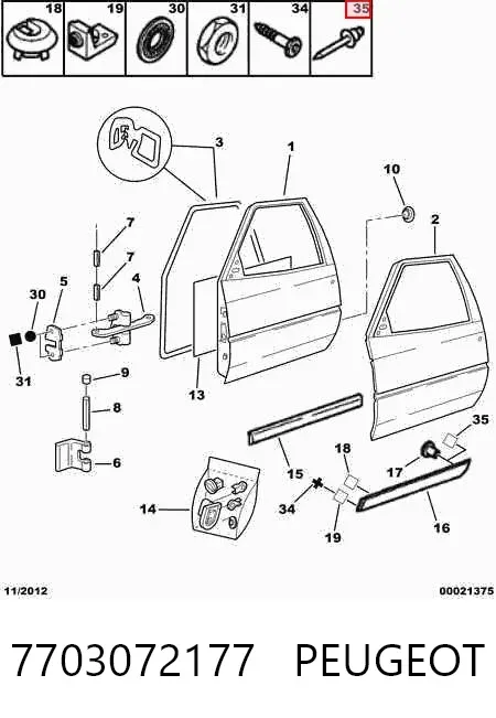  7703072177 Peugeot/Citroen