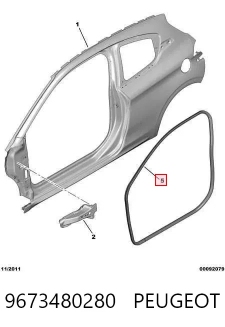  9673480280 Peugeot/Citroen