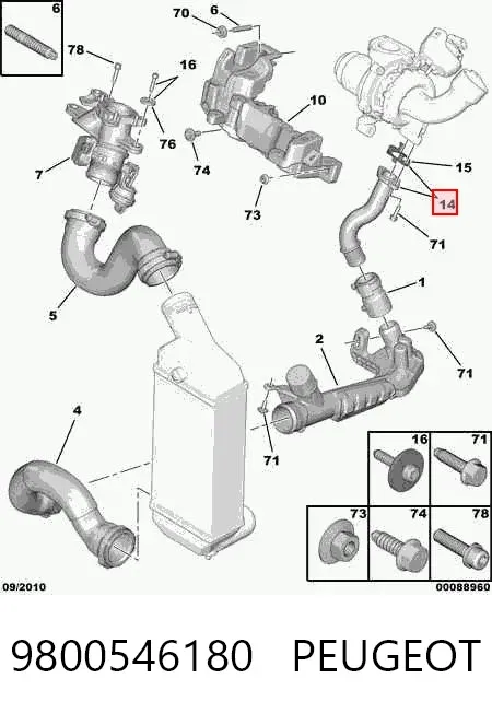  9800546180 Peugeot/Citroen