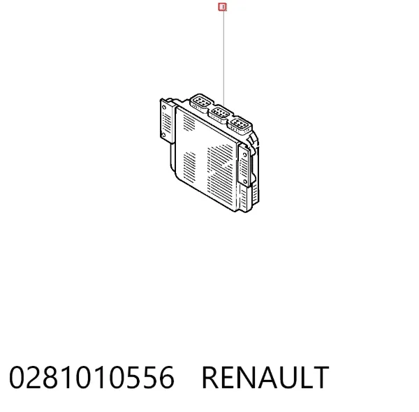 Електронний блок керування двигуном Renault Laguna II