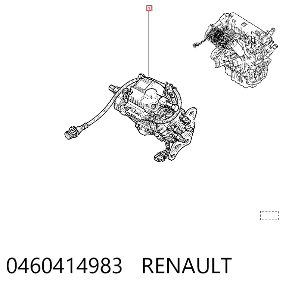 Паливний насос високого тиску Renault Espace III