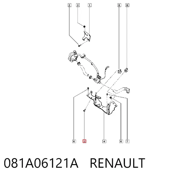  081A06121A Renault (RVI)