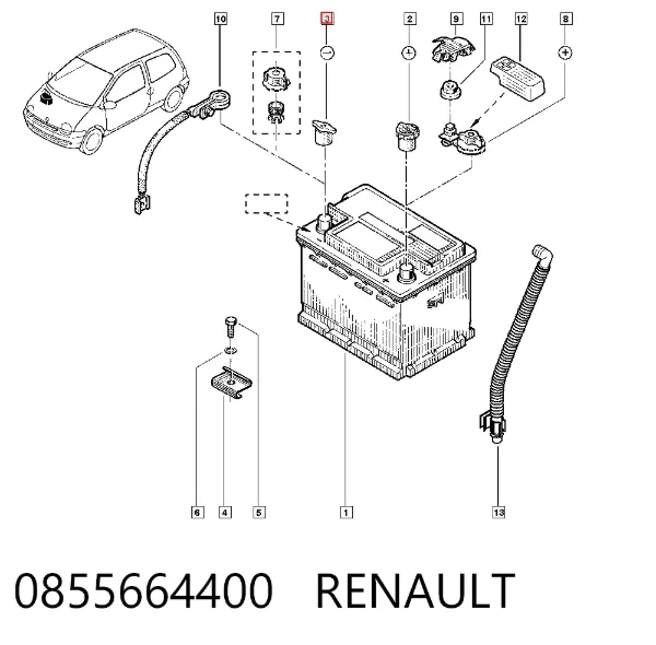  0855664400 Renault (RVI)