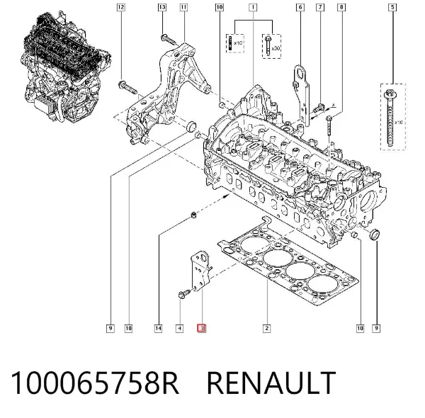  100065758R Renault (RVI)