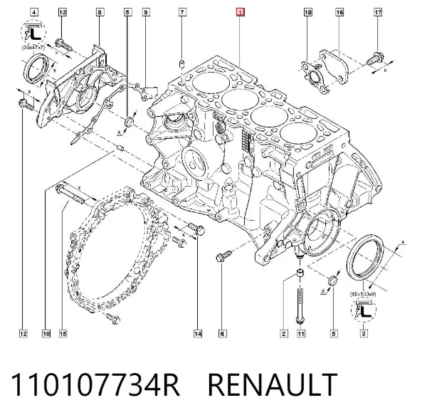  110107734R Renault (RVI)