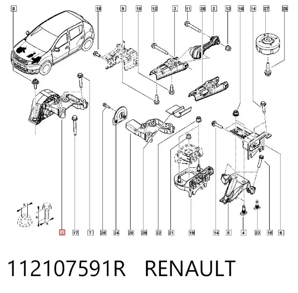  112107591R Renault (RVI)