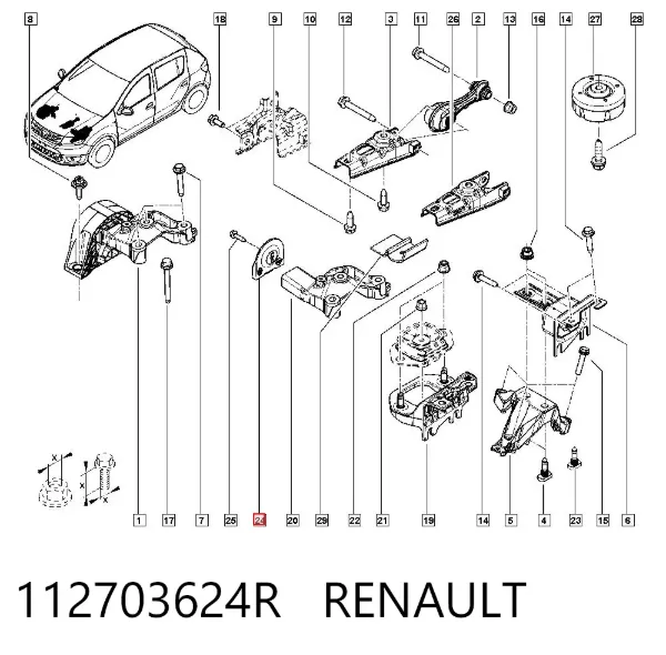  112703624R Renault (RVI)
