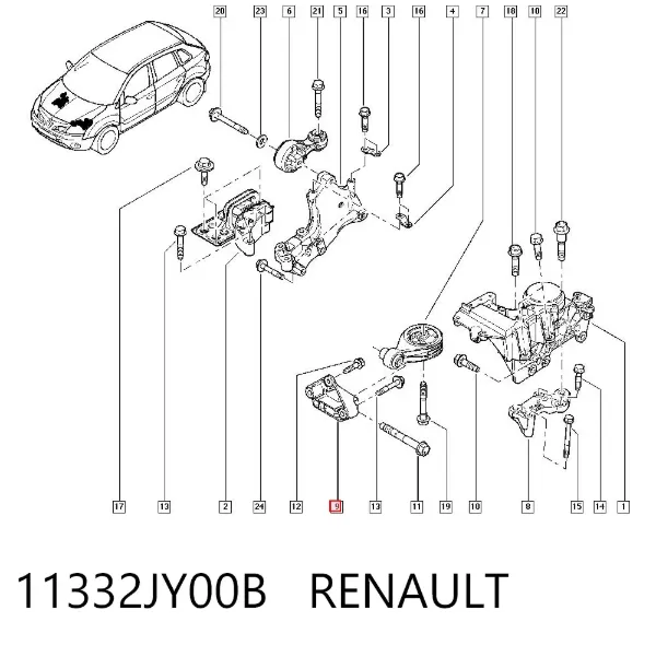  11332JY00B Renault (RVI)