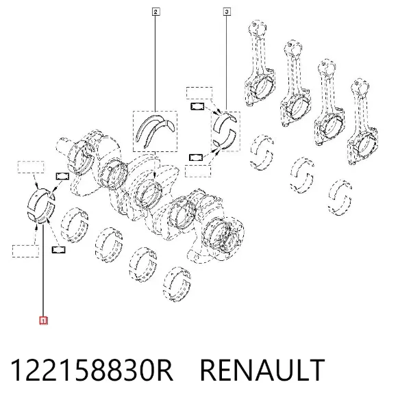  122158830R Renault (RVI)