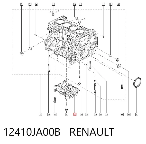  12410JA00B Renault (RVI)