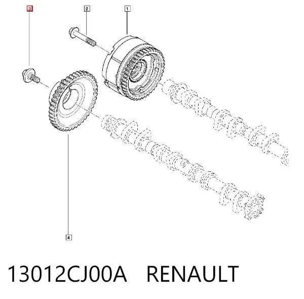  13012CJ00A Renault (RVI)