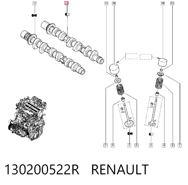  130200522R Renault (RVI)