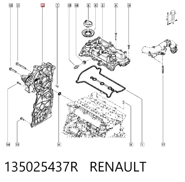  135025437R Renault (RVI)
