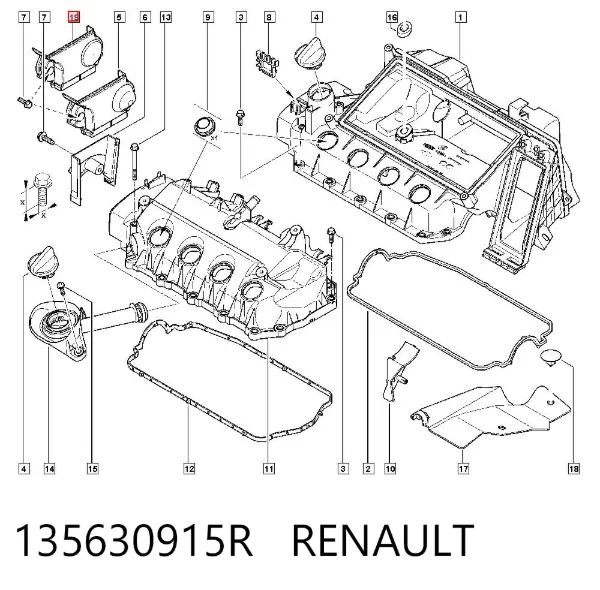  135630915R Renault (RVI)