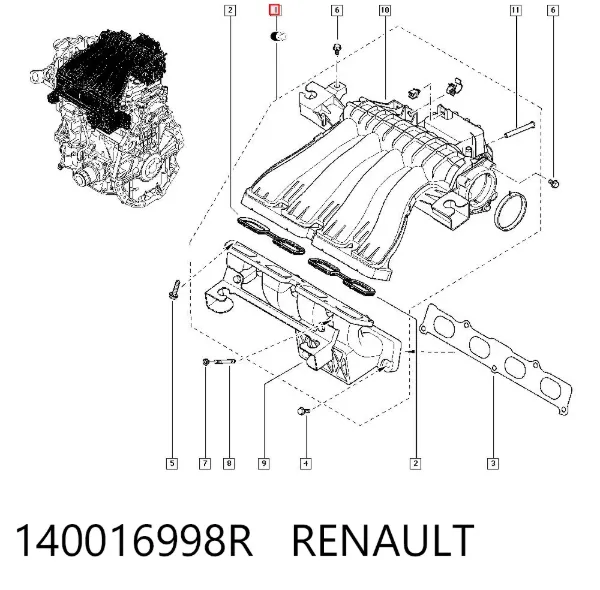  140016998R Renault (RVI)