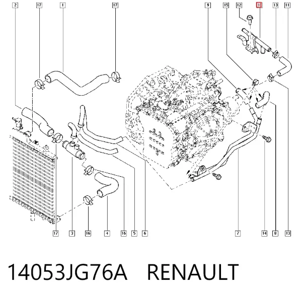  14053JG76A Renault (RVI)