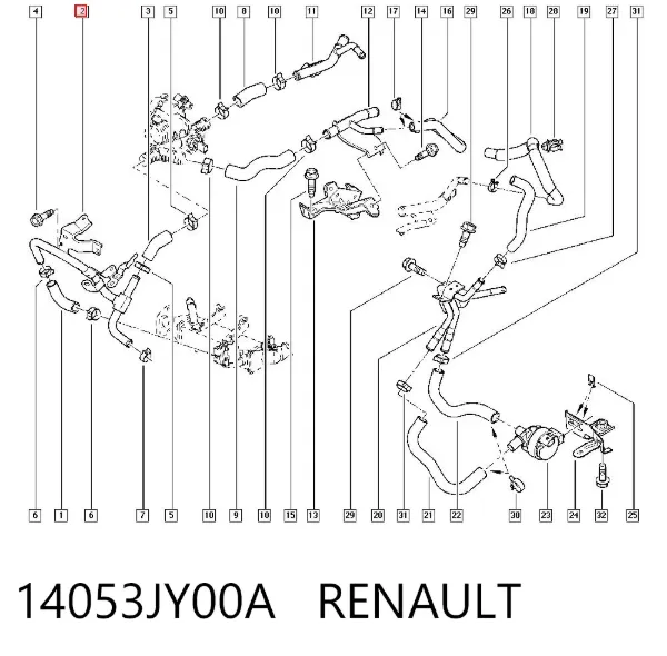  14053JY00A Renault (RVI)